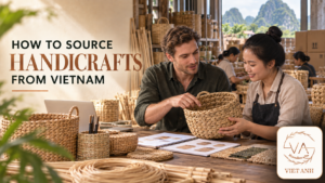 Learn how to source handicrafts from Vietnam through clear specifications, supplier checks, sampling, quality control, packaging, documents, and freight planning.
