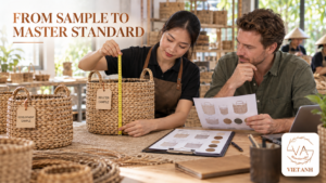 An approved master sample turns a creative idea into a measurable production standard.